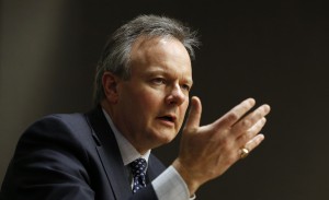 Bank of Canada Governor Poloz speaks during an interview with Reuters in Ottawa