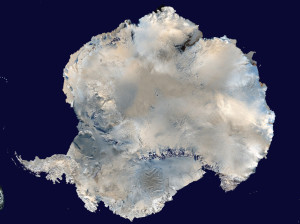 Antarctica is pictured in this undated image courtesy of NASA