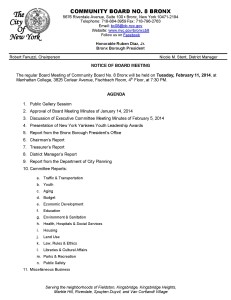Board Agenda Feb 11 2014