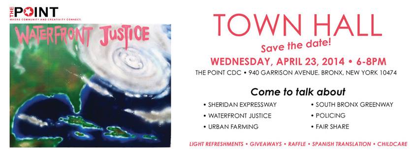Waterfront Justice Town Hall meeting