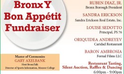 The Bronx YMCA will be hosting their 8th Annual Bon Appetit Fundraiser