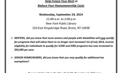 Educational Forum on Programs for All Seniors and Bronxites with Disabilities