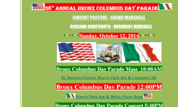 Bronx Columbus Day Parade Celebration
