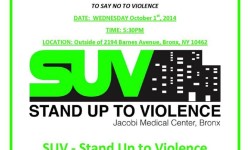 STAND UP AGAINST VIOLENCE