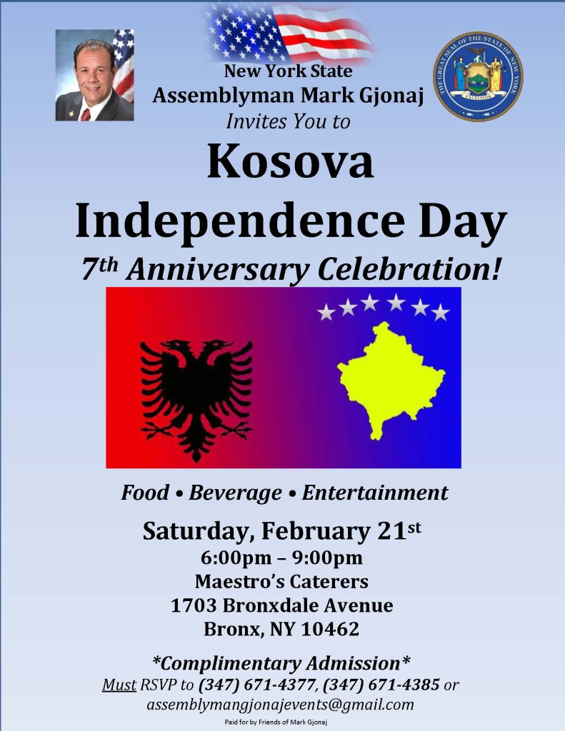 Kosova Independance Event 2.21
