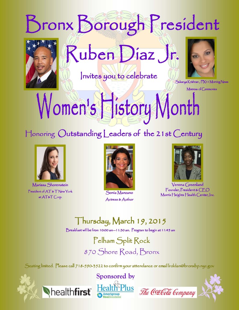 Women's History Month Invite