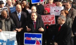 Congressman Serrano Joins Members of NYC Congressional Delegation, Labor and Advocacy Groups to Oppose TPP Fast Track Legislation