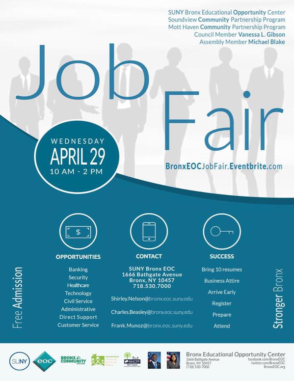 Bronx EOC Job Fair_April 29