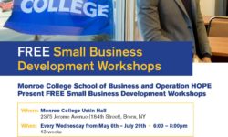 Monroe College to offer FREE small business workshops!