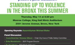Standing Up to Violence in the Bronx – Panel Discussion