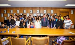 SENATOR KLEIN HOSTS CASTLE HILL MIDDLE SCHOOL STUDENTS AT BRONX DAY IN ALBANY