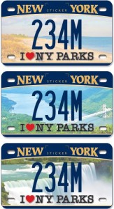 I Love NY Parks - License Plates