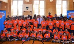 Senator Klein, Madison Square Garden & New York Knicks Hold Basketball Clinic for P.S. 107 Students
