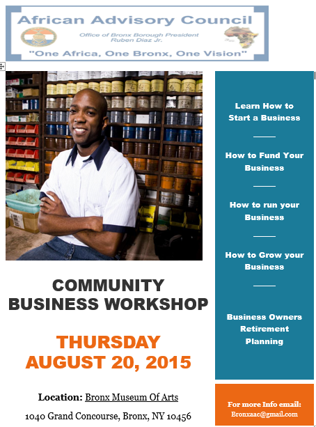 AAC Business Workshop