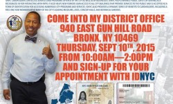 Sign-Up For Your Appointment With IDNYC at The Office of Council Member Andy King
