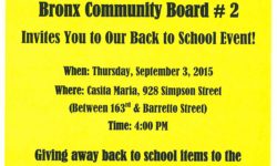 Back to School Giveaway Event Thursday, September 3, 2015