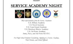 Attention Parents/High School Students – NYC Service Academy Night – September 30th at 6:30 p.m.