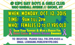 NYPD Female Officers and Bronx Girls Empowerment Day