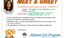 Meet & Greet Assemblywoman Joyner