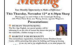 Bronx Park East Community Association Monthly Meeting 11/12/15
