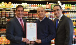Senator Klein Honors National Supermarket Association Member of the Year Miguel Garcia of Big Deal Supermarket in Morris Park
