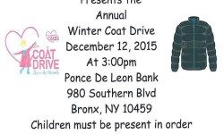 4th Annual Winter Coat Drive—This Saturday!!