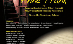 City Island Theater Group presents The Diary of Anne Frank