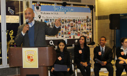 BP Diaz Inducts Students Into La Sociedad Honorarioa Hispanica