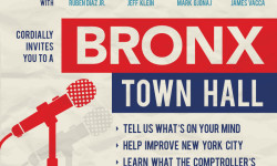 NYC Comptroller Scott M. Stringer Cordially Invites You To A Bronx Town Hall
