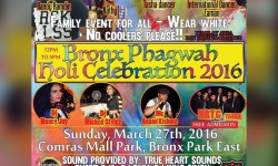 Bronx Phagwah Holi Celebration 2016