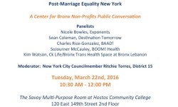 Mission Accomplished? Power, Struggle, and Unfinished Business in Post-Marriage Equality New York — Tuesday, March 22nd, 2016