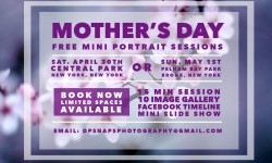 Mother’s Day Free Mini Portrait Sessions