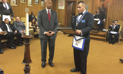 BP Diaz Receives Masonic Award