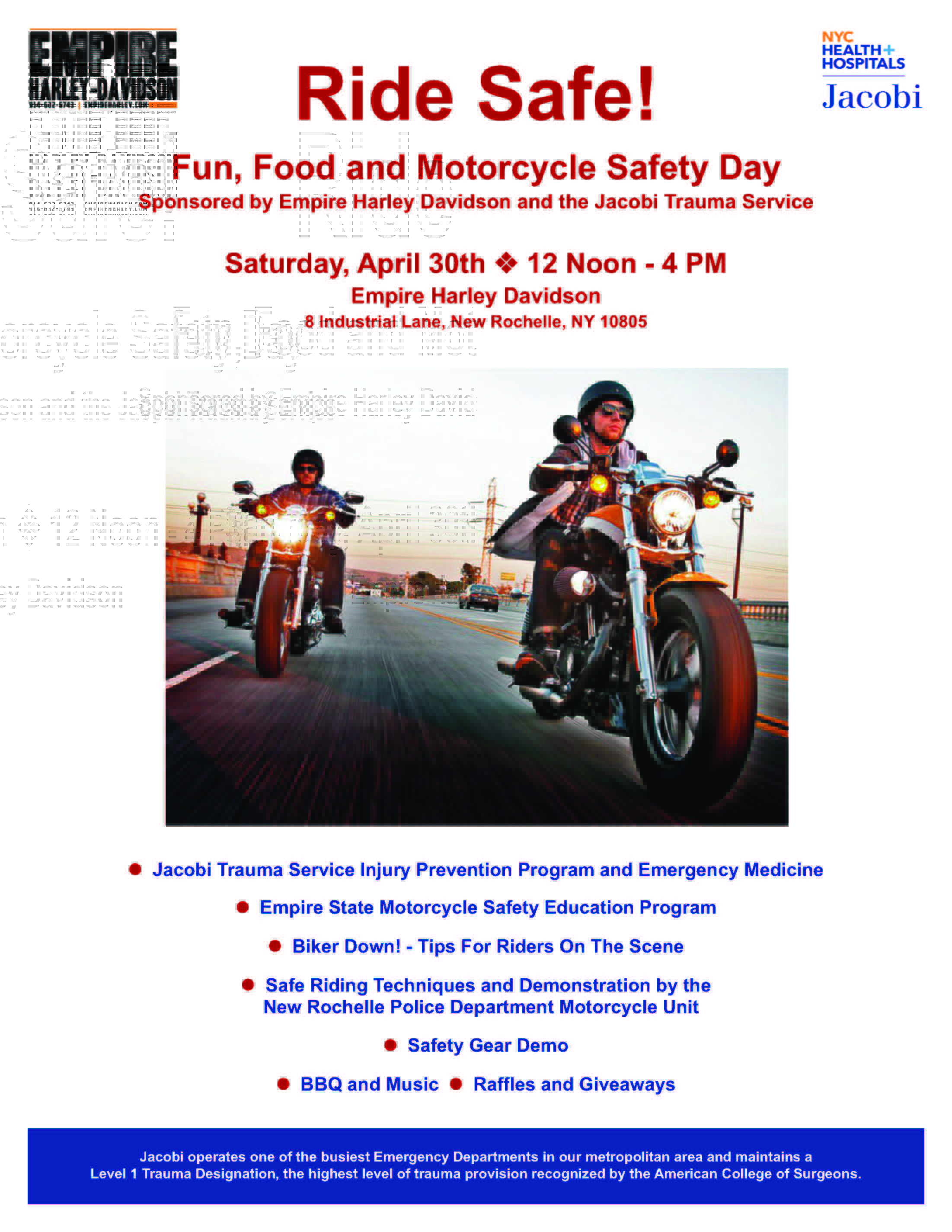 Ride Safe! Motorcycle Safety Day
