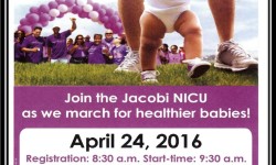 Join the Jacobi NICU as We March for Healthier Babies! Sunday, April 24th
