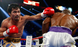 Manny Pacquiao vs Timothy Bradley. Photo credit: HBO Boxing