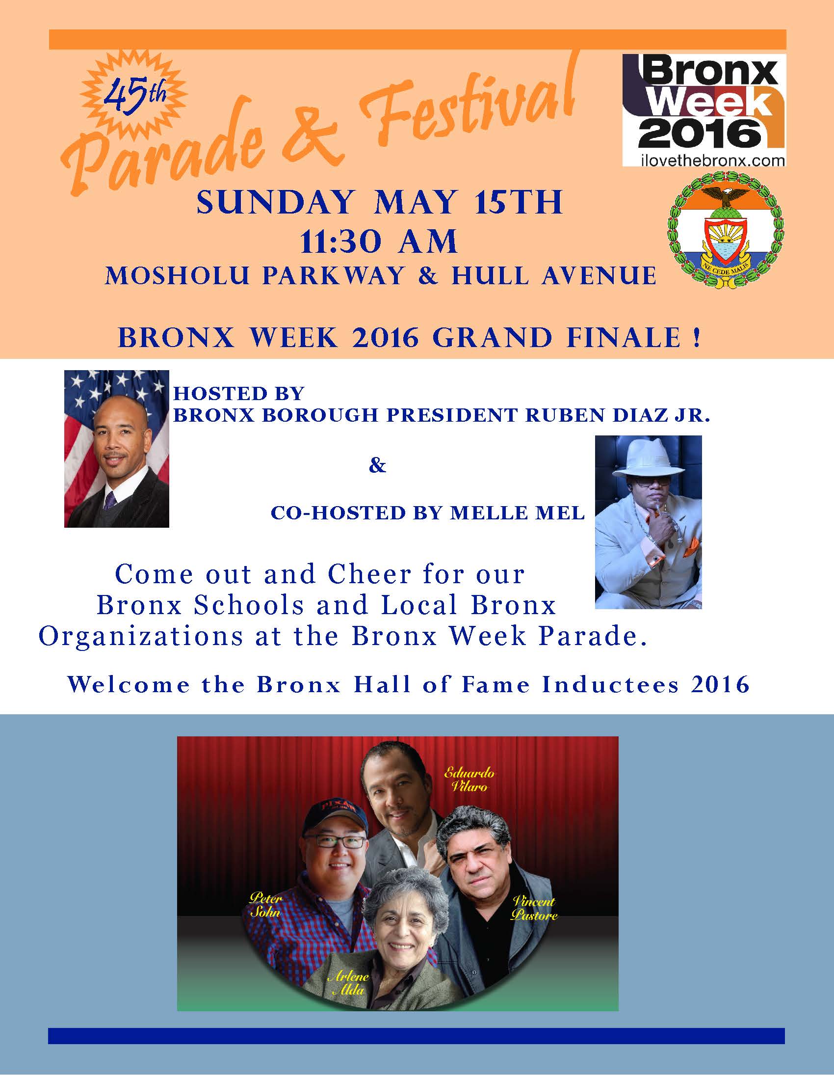 Bronx Week Parade Flyer 2016 Final