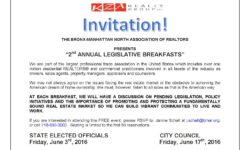 2nd Annual State Legislative Breakfast
