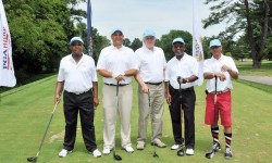 Team Bronx (L to R) (Mike Massie, Max Makarczuk, Sheldon Rector and Harris Keane) were joined by PGA Professional, Nick Novak (2nd from the left).
