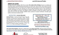 The Craft of War Writing Workshop