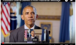 President Barack Obama Offers Final Rosh Hashana Greetings
