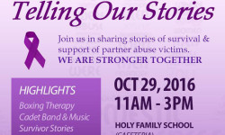 Telling Our Stories: Domestic Violence Awareness