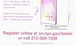 ConnectHome Free Tablet Giveaway to Bronx NYCHA Residents
