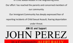Community Rally Amid Allegations of Child Sexual Assault