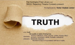 “T.R.U.T.H.” by Victor Vauben at The Huntington Free Library – April 22nd