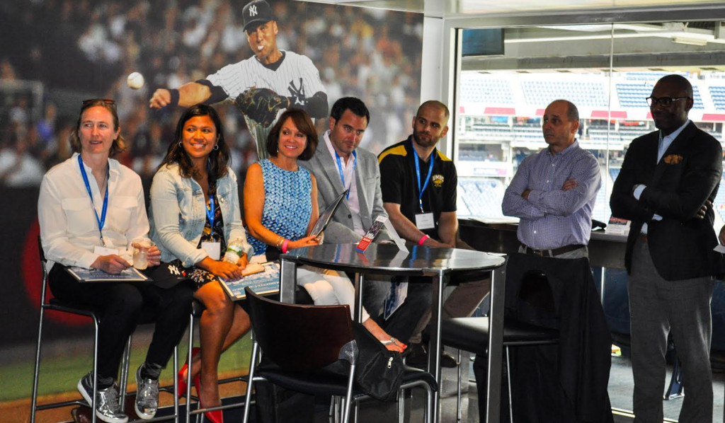 The Positive Coaching Alliance and the New York Yankees honored five incredible youth and high school athletic coaches Tuesday evening at Yankee Stadium. Credit: PCA - NY