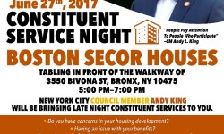 COUNCIL MEMBER ANDY KING TO HOST CONSTITUENT NIGHT ON JUNE 27