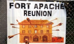 The name Fort Apache reportedly came from a cop answering the phone at the station-house used the tern in describing the police station as being under attack. Photo by David Greene