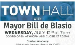 Town Hall for Council District 14 Hosted by Mayor deBlasio’s Office – July 12th