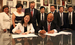 THE BRONX AND CHINA’S SONGJIANG DISTRICT SIGN ‘SISTER CITY’ AGREEMENT